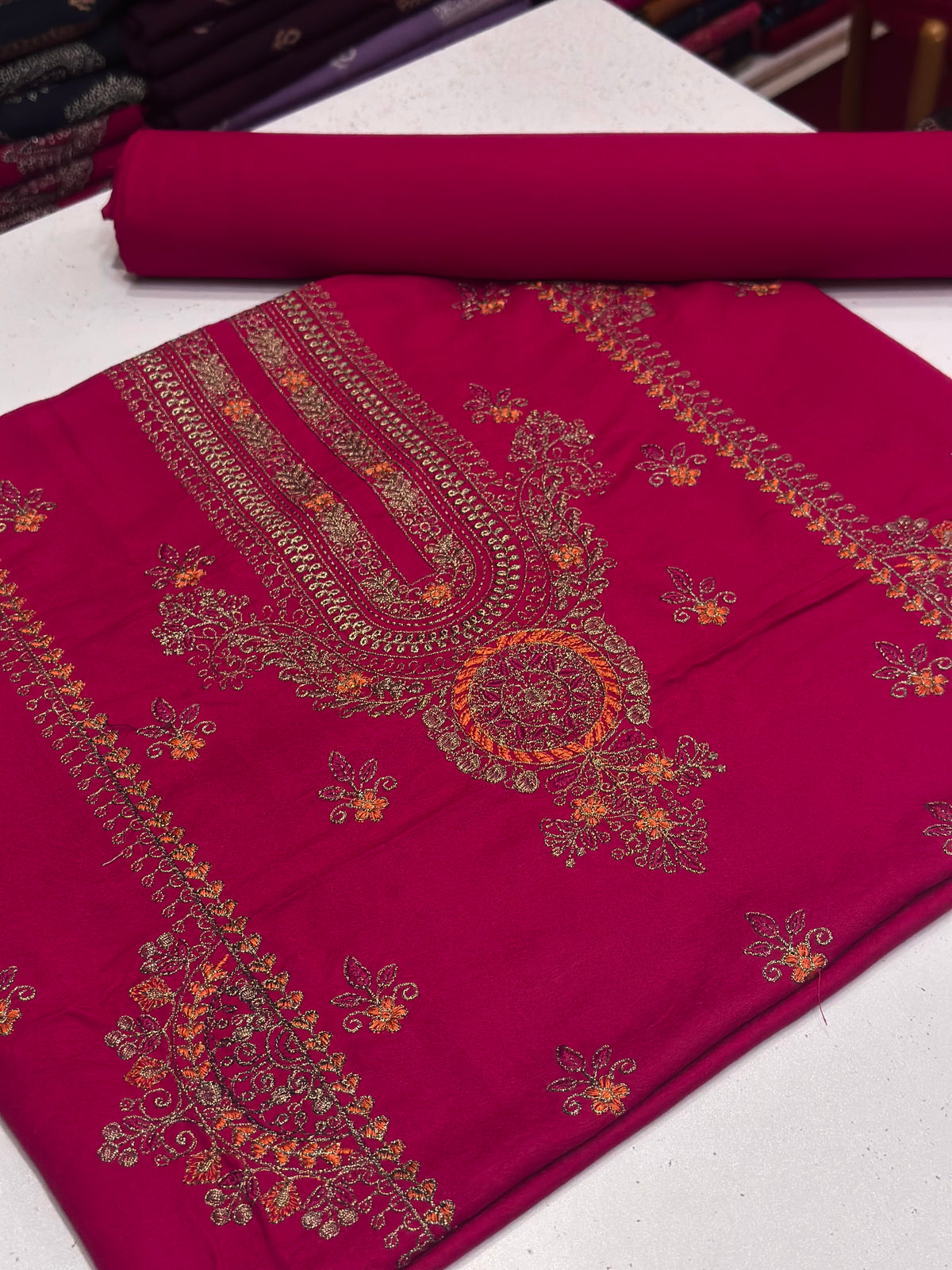 2pc Karandi Embroidery