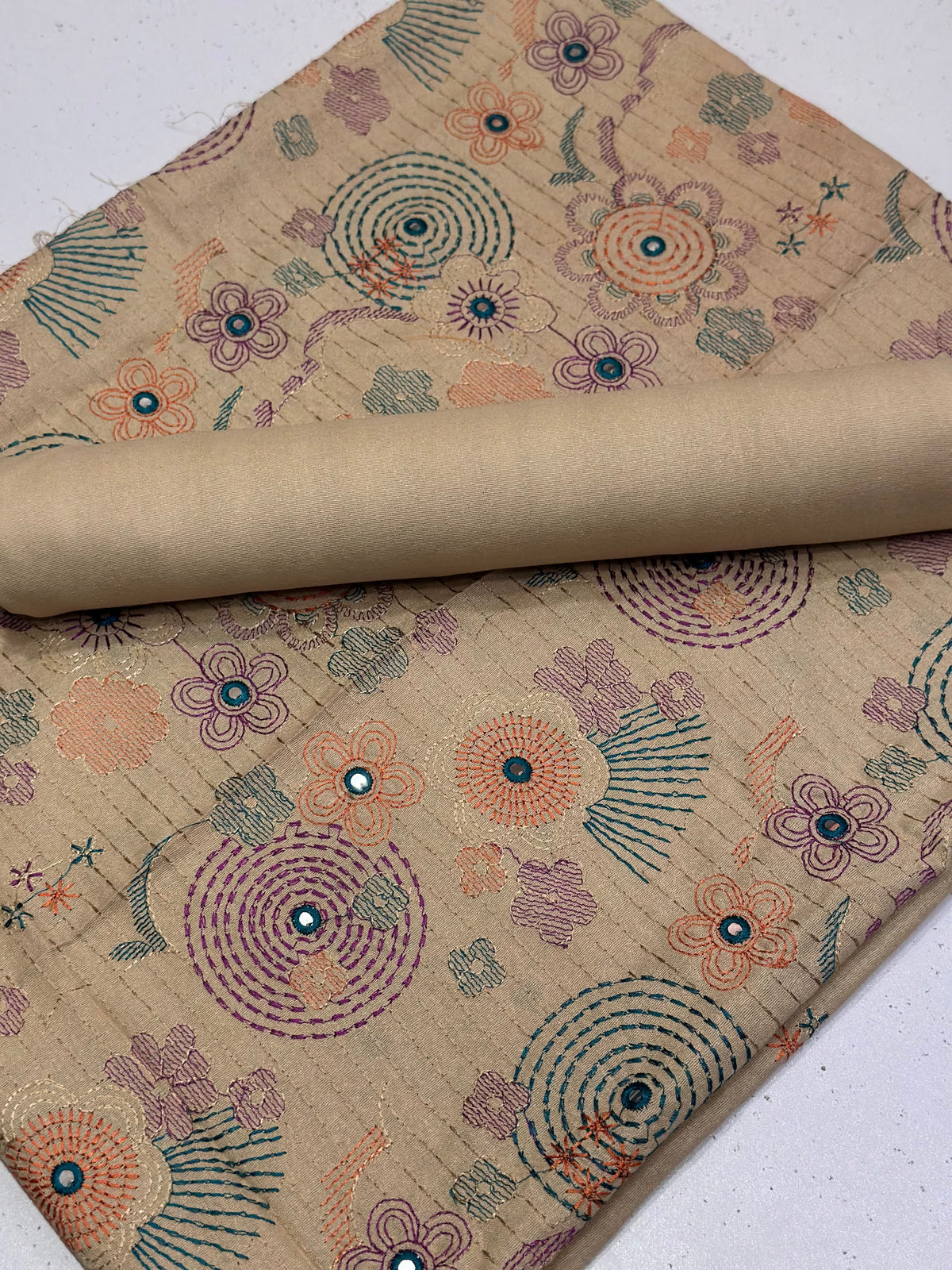 2pc Karandi Embroidery
